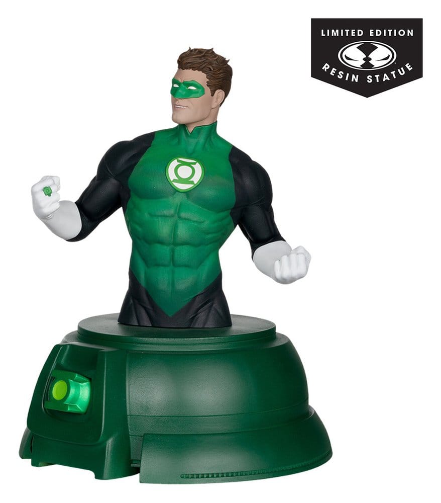 DC Direct Green Lantern Büste 1/1 Hal Jordan with Power Ring Prop Replica (Gold Label) 26 cm - Preorder - ETA: 28.12.2026