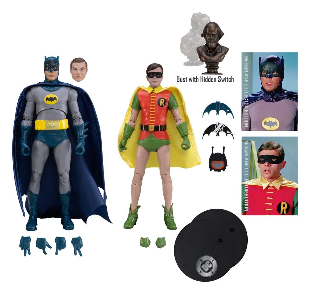 Batman Classic TV Series DC Multiverse McFarlane Collector Edition Actionfiguren 2er-Pack Batman und Robin 18 cm - Preorder - ETA: 10.09.2026