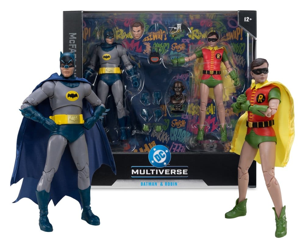 Batman Classic TV Series DC Multiverse McFarlane Collector Edition Actionfiguren 2er-Pack Batman und Robin 18 cm - Preorder - ETA: 10.09.2026