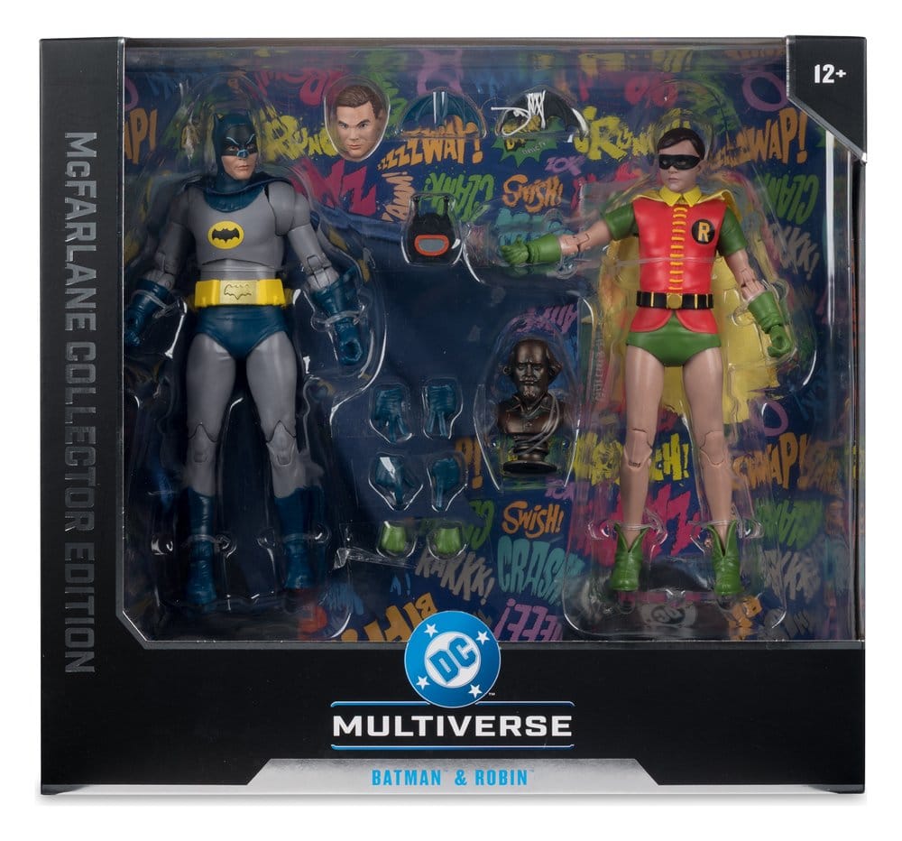 Batman Classic TV Series DC Multiverse McFarlane Collector Edition Actionfiguren 2er-Pack Batman und Robin 18 cm - Preorder - ETA: 10.09.2026