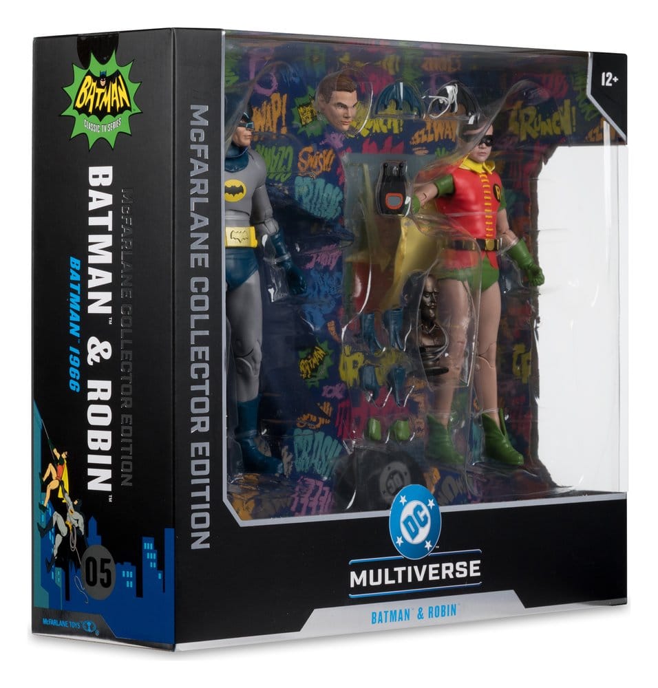 Batman Classic TV Series DC Multiverse McFarlane Collector Edition Actionfiguren 2er-Pack Batman und Robin 18 cm - Preorder - ETA: 10.09.2026