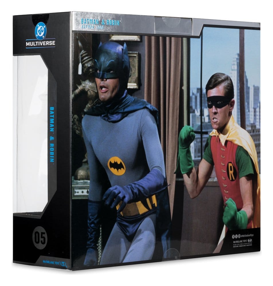Batman Classic TV Series DC Multiverse McFarlane Collector Edition Actionfiguren 2er-Pack Batman und Robin 18 cm - Preorder - ETA: 10.09.2026