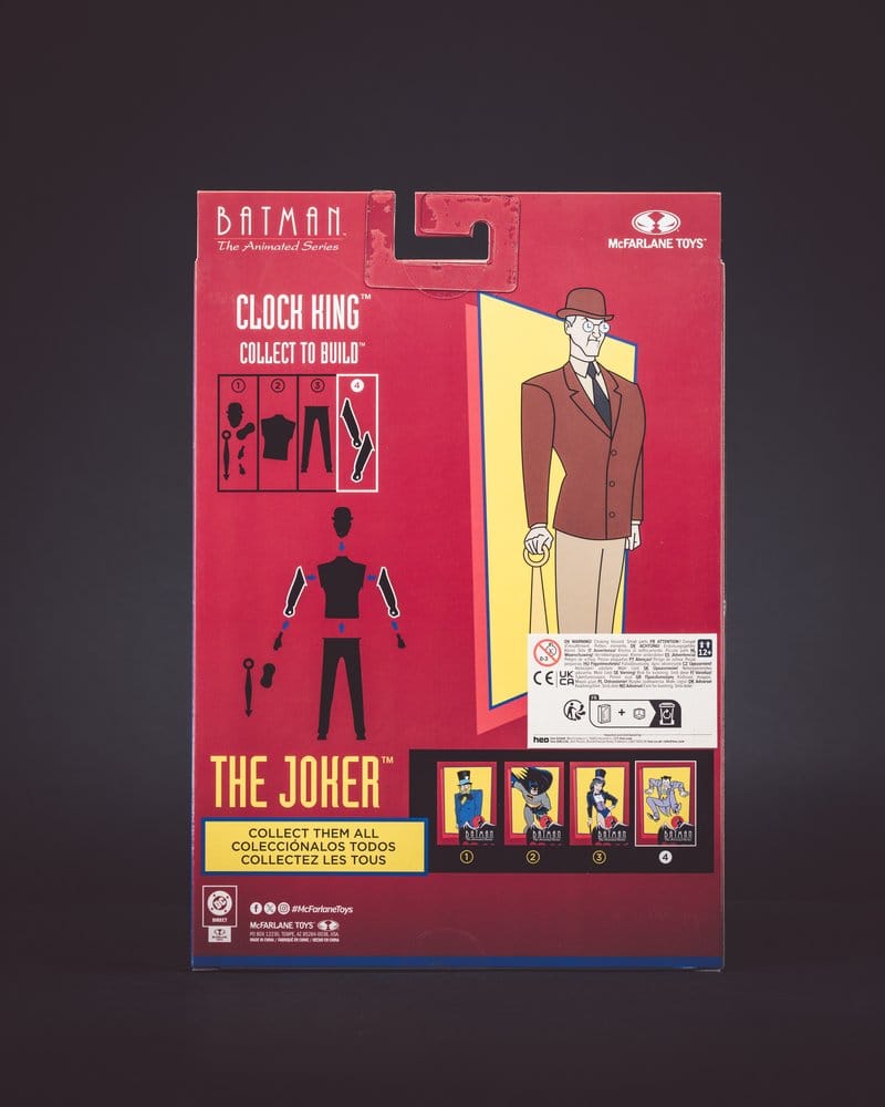Batman: The Animated Series DC Direct Build-A Actionfigur Wave 7 Joker (Blue Suit) (Platinum Edition) 15 cm - Versand: 7 Tage nach Bestellung