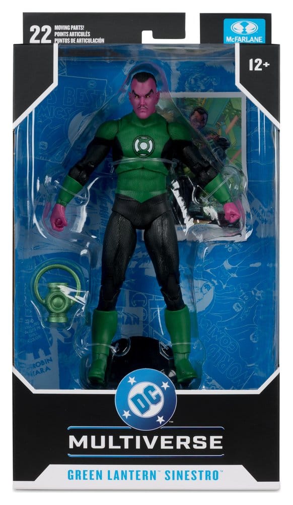 DC Multiverse Actionfigur Green Lantern Sinestro (Green Lantern Corps 1) 18 cm