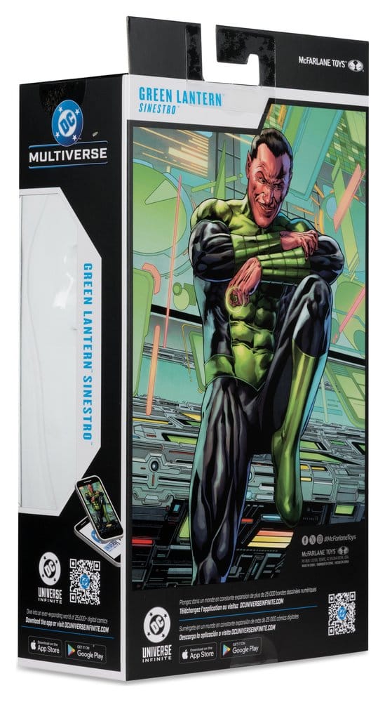DC Multiverse Actionfigur Green Lantern Sinestro (Green Lantern Corps 1) 18 cm