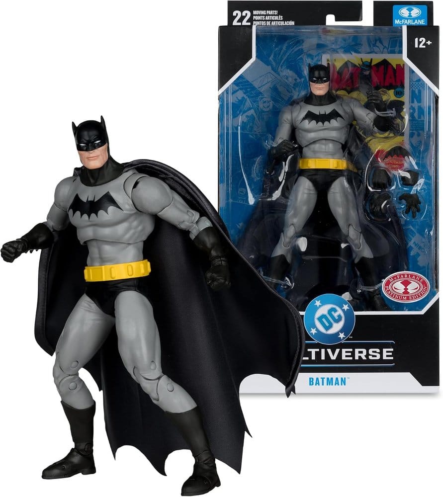 DC Multiverse Actionfigur Batman (Batman #1) 18 cm (Platinum Edition) - Versand: 7 Tage nach Bestellung