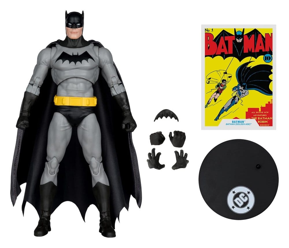 DC Multiverse Actionfigur Batman (Batman #1) 18 cm (Platinum Edition) - Versand: 7 Tage nach Bestellung