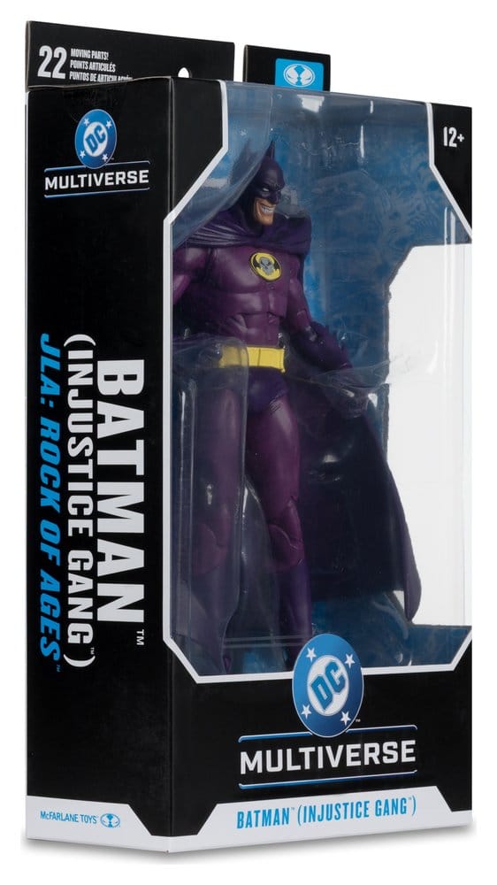 DC Multiverse Actionfigur Batman (Injustice Gang) (JLA: Rock of Ages) (Red Platinum Edtion) 18 cm - Versand: 7 Tage nach Bestellung