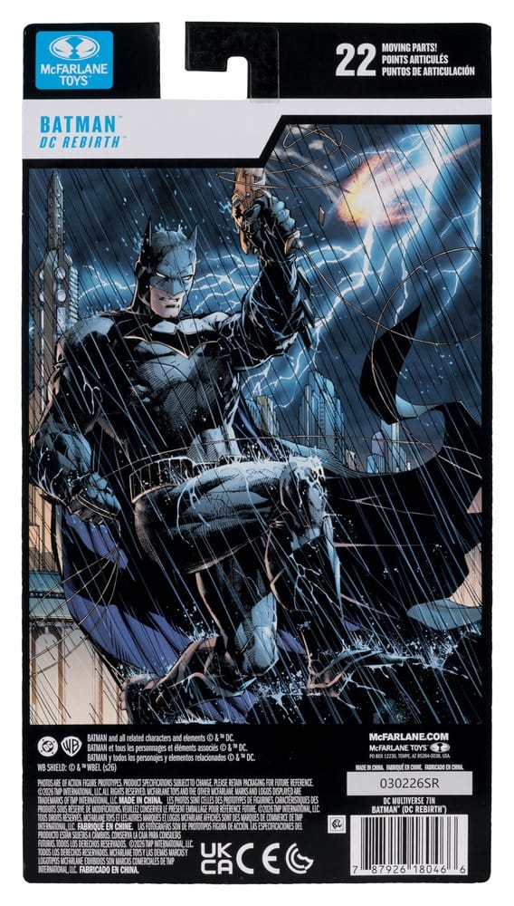 DC Multiverse Actionfigur Batman (DC Rebirth) 18 cm - Preorder - ETA: 24.06.2026