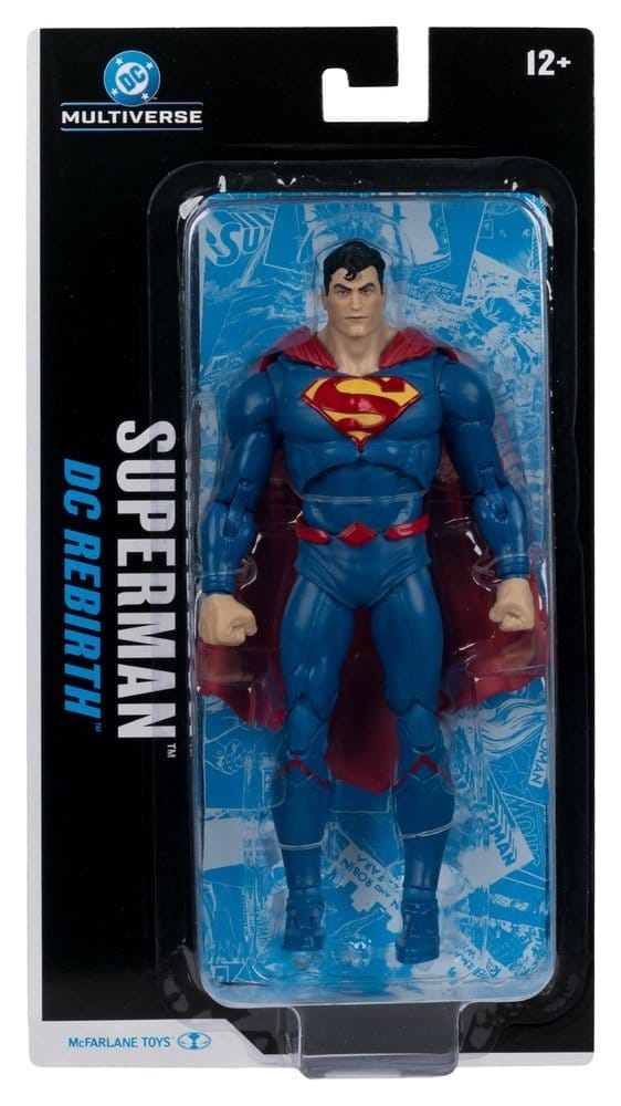 DC Multiverse Actionfigur Superman (Action Comics #1) 18 cm - Versand: 7 Tage nach Bestellung