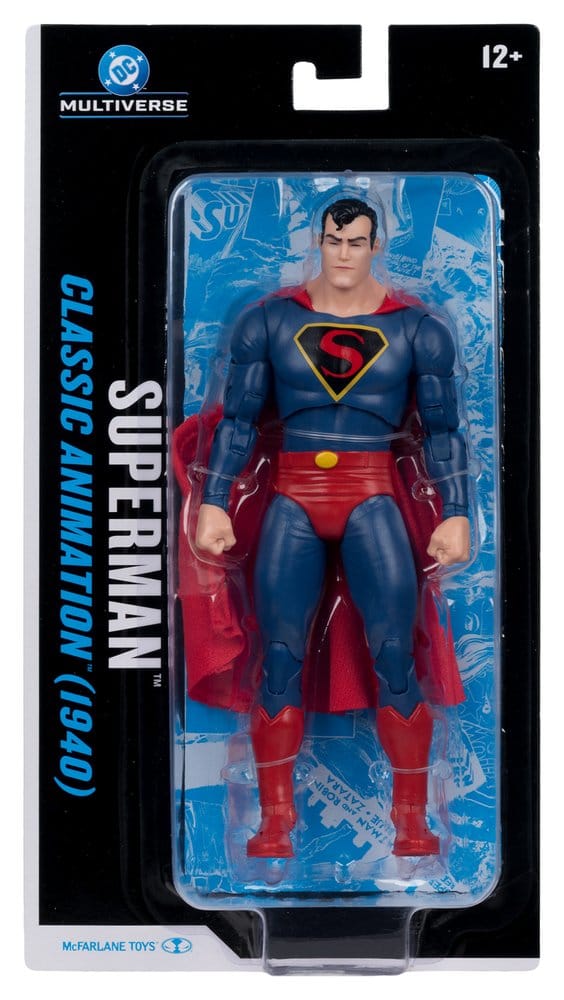 DC Multiverse Actionfigur Superman (Classic Animation 1940) 19 cm - Preorder - ETA: 09.09.2026