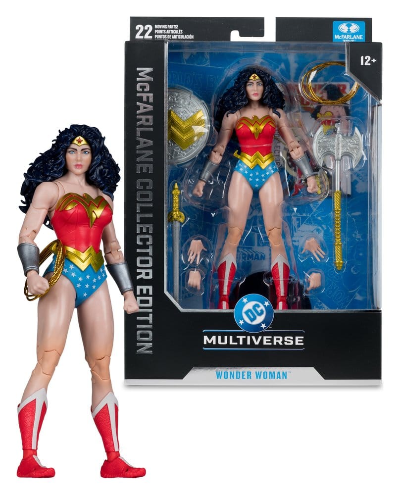 DC Classic McFarlane Collector Edition Actionfigur Wonder Woman 19 cm - Versand: 7 Tage nach Bestellung