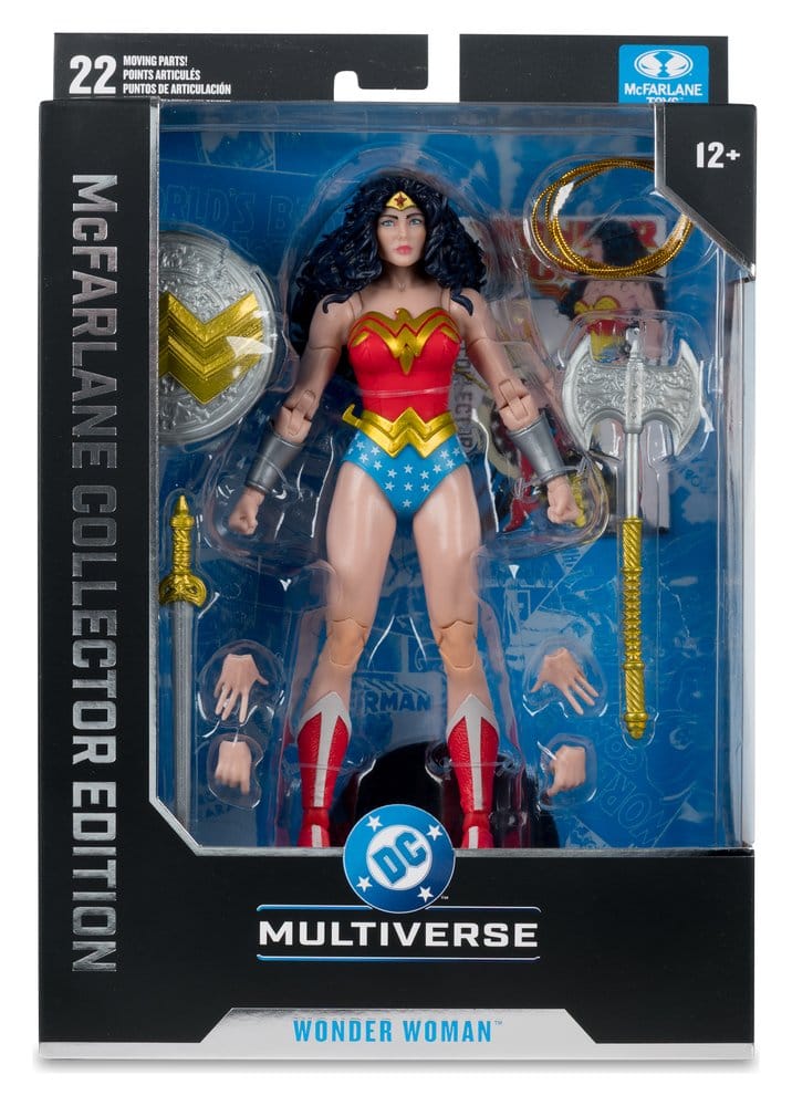 DC Classic McFarlane Collector Edition Actionfigur Wonder Woman 19 cm - Versand: 7 Tage nach Bestellung