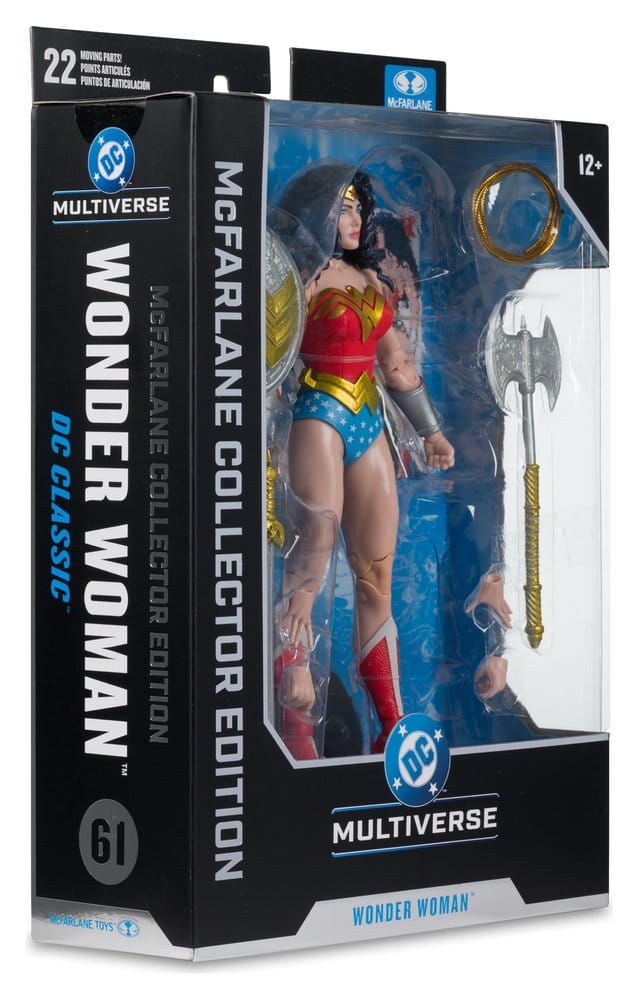 DC Classic McFarlane Collector Edition Actionfigur Wonder Woman 19 cm - Versand: 7 Tage nach Bestellung