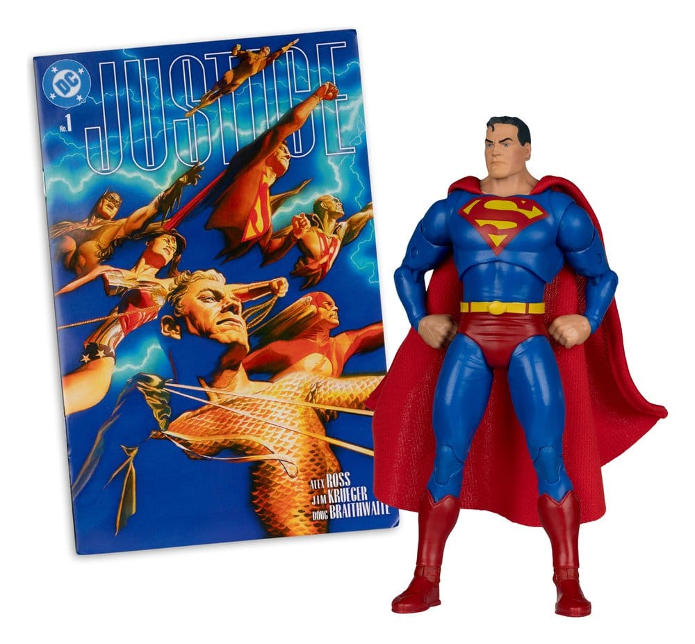 DC Direct Page Punchers Actionfigur Superman (Justice #1) (Red Platinum Edition) 19 cm - Preorder - ETA: 01.08.2026