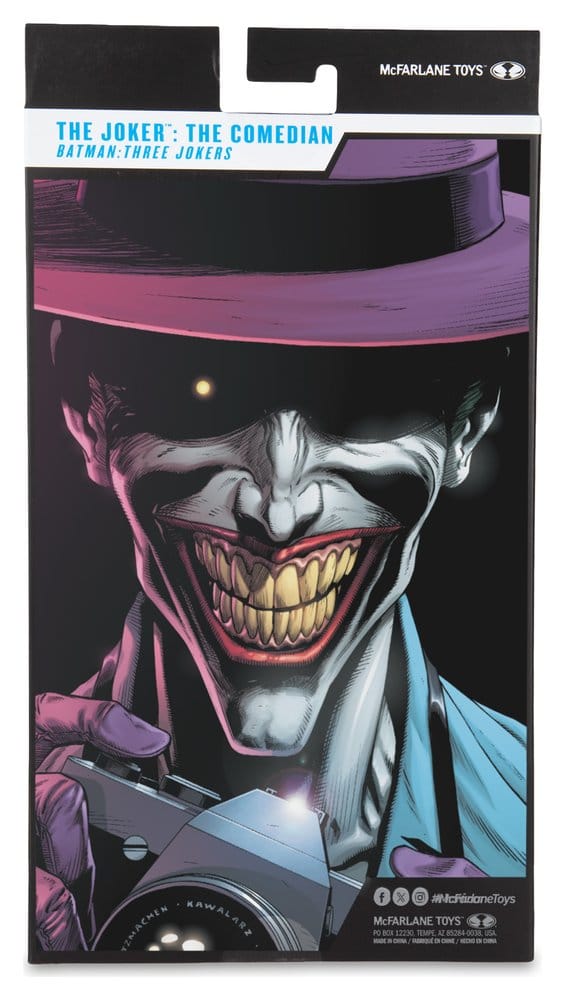 DC Multiverse McFarlane Vault Collection Actionfigur The Joker (The Comedian) (Batman: Three Jokers) 18 cm - Preorder - ETA: 30.10.2026