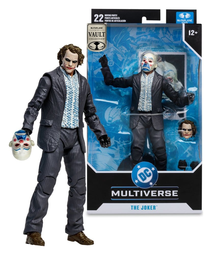 DC Multiverse McFarlane Vault Collection Actionfigur The Joker (Bank Robber) (The Dark Knight) 18 cm - Preorder - ETA: 25.11.2026