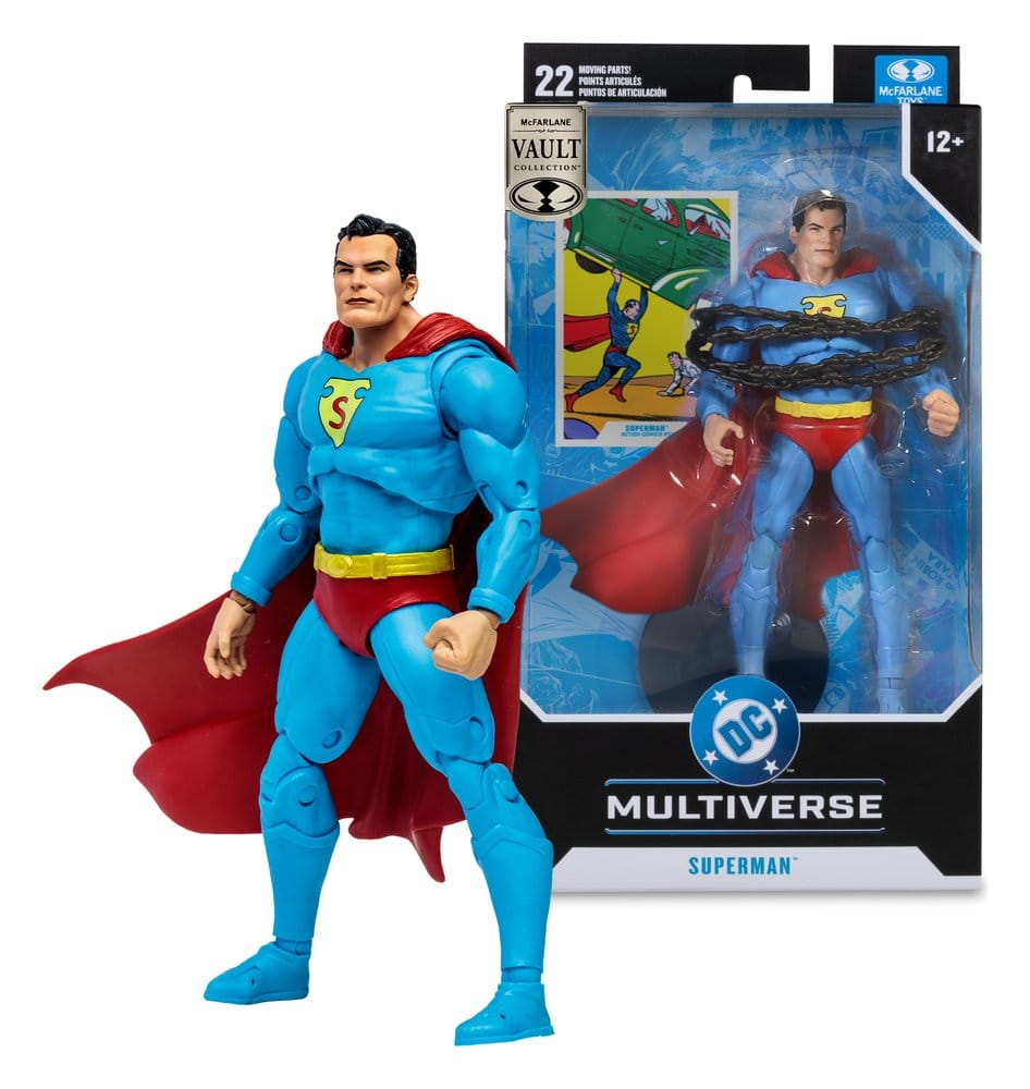 DC Multiverse McFarlane Vault Collection Actionfigur Superman (Action Comics) 18 cm - Preorder - ETA: 25.11.2026