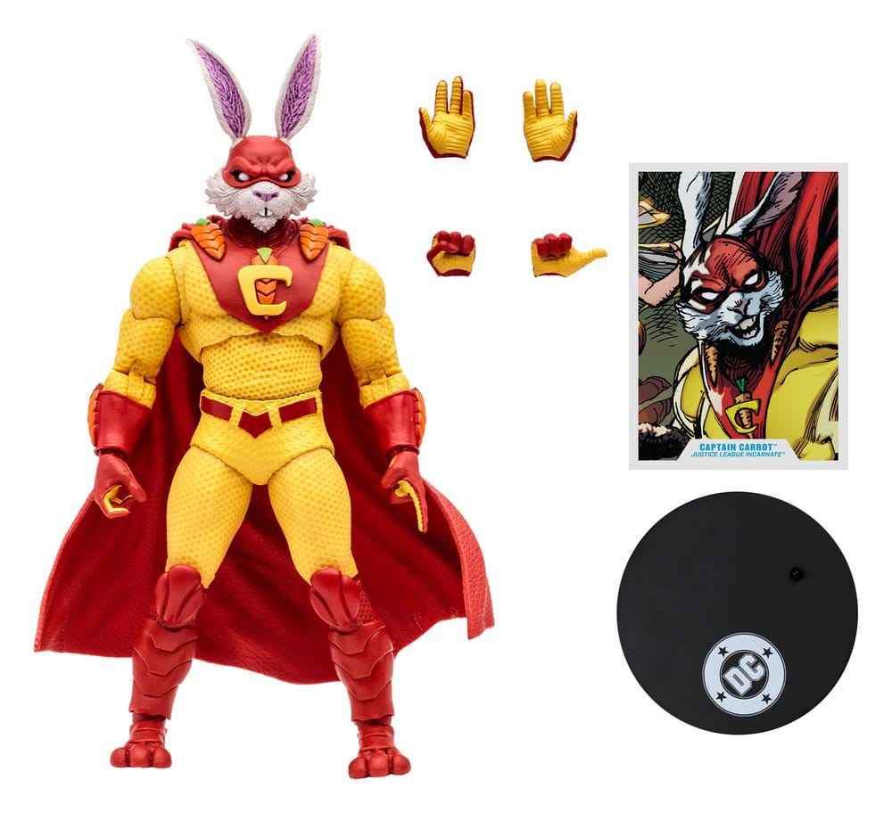 DC Multiverse McFarlane Vault Collection Actionfigur Captain Carrot (Justice League Incarnate) 18 cm - Preorder - ETA: 30.10.2026