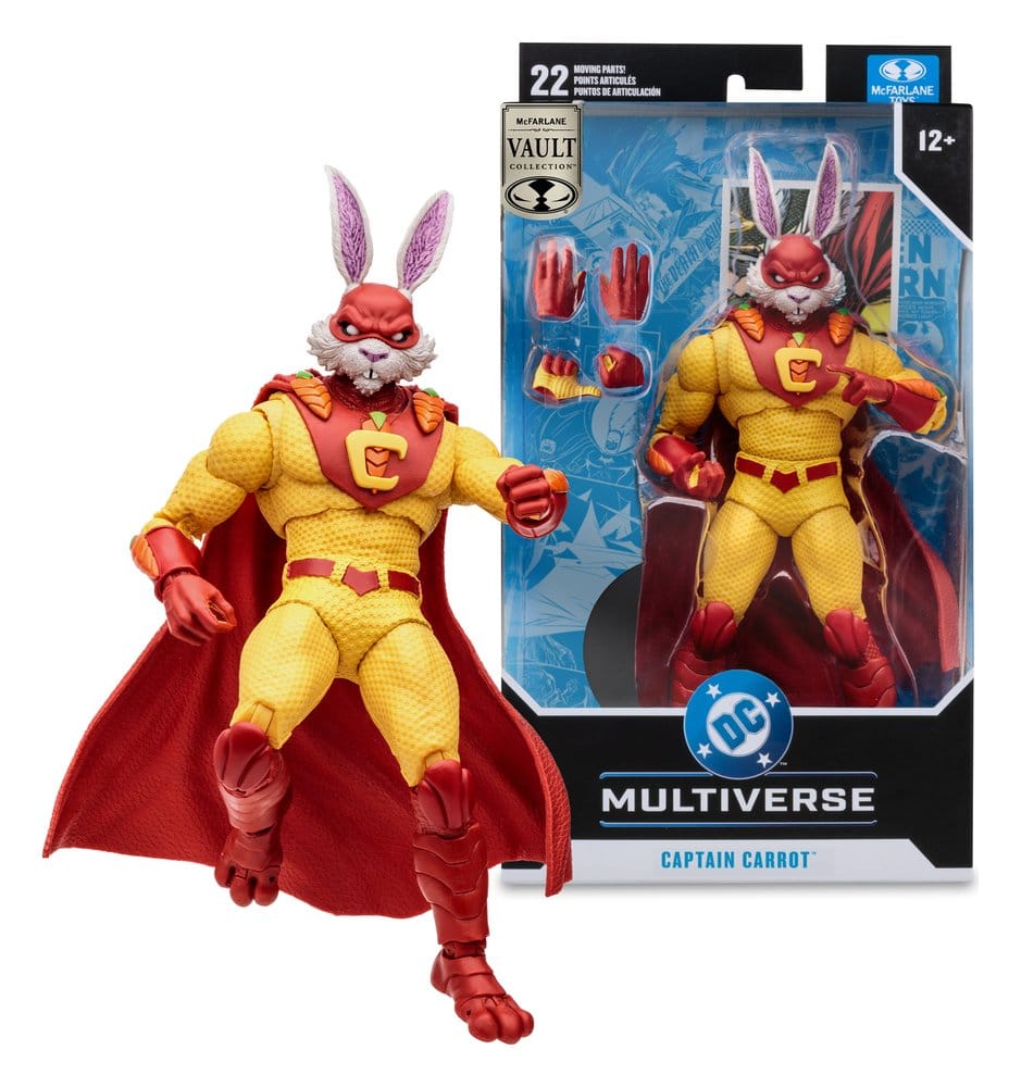 DC Multiverse McFarlane Vault Collection Actionfigur Captain Carrot (Justice League Incarnate) 18 cm - Preorder - ETA: 30.10.2026