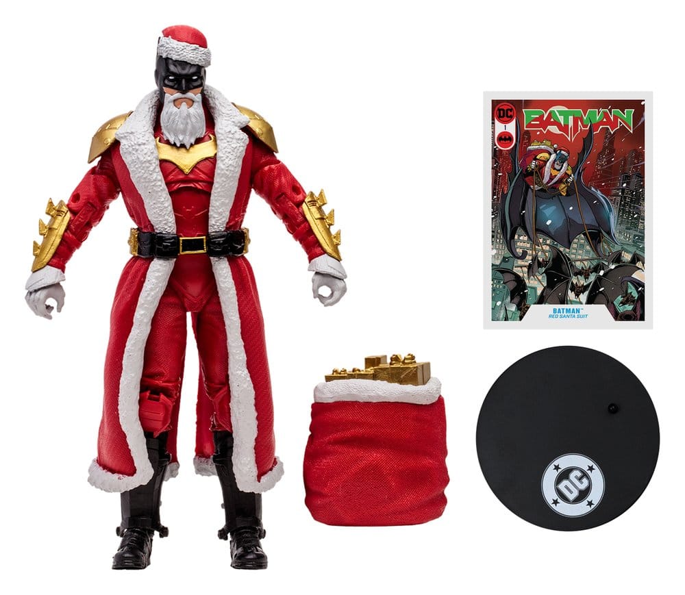 DC Multiverse McFarlane Vault Collection Actionfigur Batman (Red Santa Suit) 18 cm - Preorder - ETA: 10.12.2026