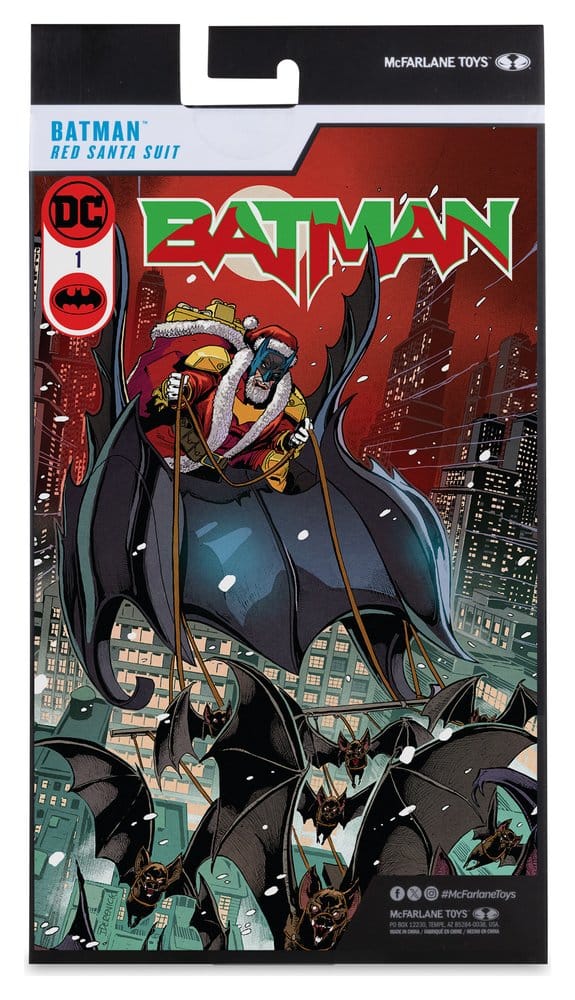 DC Multiverse McFarlane Vault Collection Actionfigur Batman (Red Santa Suit) 18 cm - Preorder - ETA: 10.12.2026