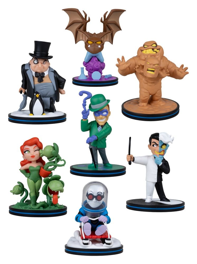 Batman: The Animated Series Q-Fig Deluxe Minifiguren 10 cm Wave 1 Sortiment (12) - Preorder - ETA: 02.09.2026