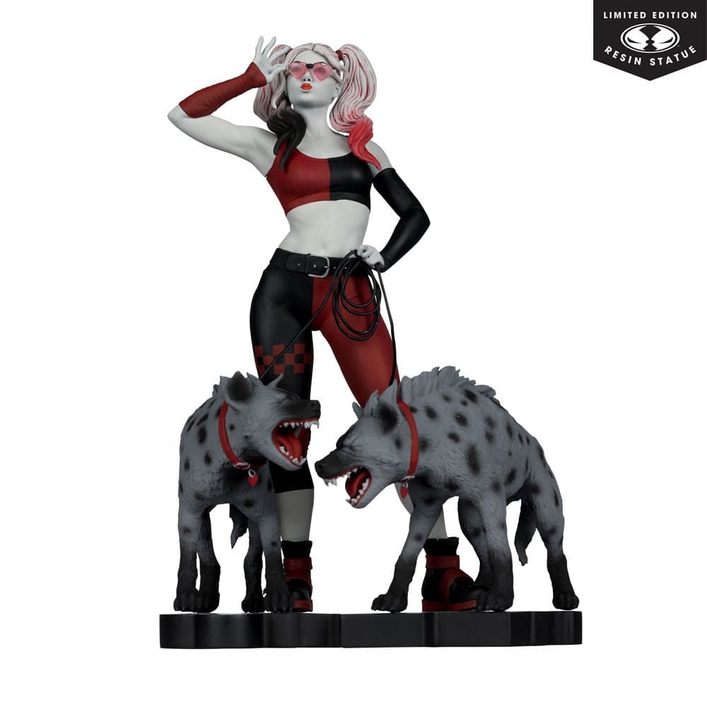 DC Direct Harley Quinn: Red, White & Black Statue 1/10 Harley Quinn by Jenny Frison 19 cm - Versand: 5-7 Tage nach Bestellung