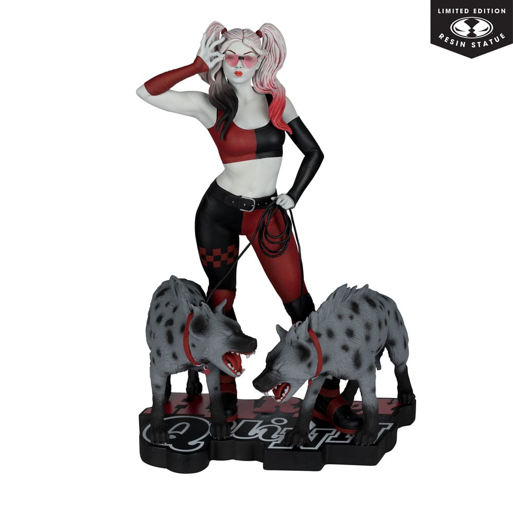 DC Direct Harley Quinn: Red, White & Black Statue 1/10 Harley Quinn by Jenny Frison 19 cm - Versand: 5-7 Tage nach Bestellung