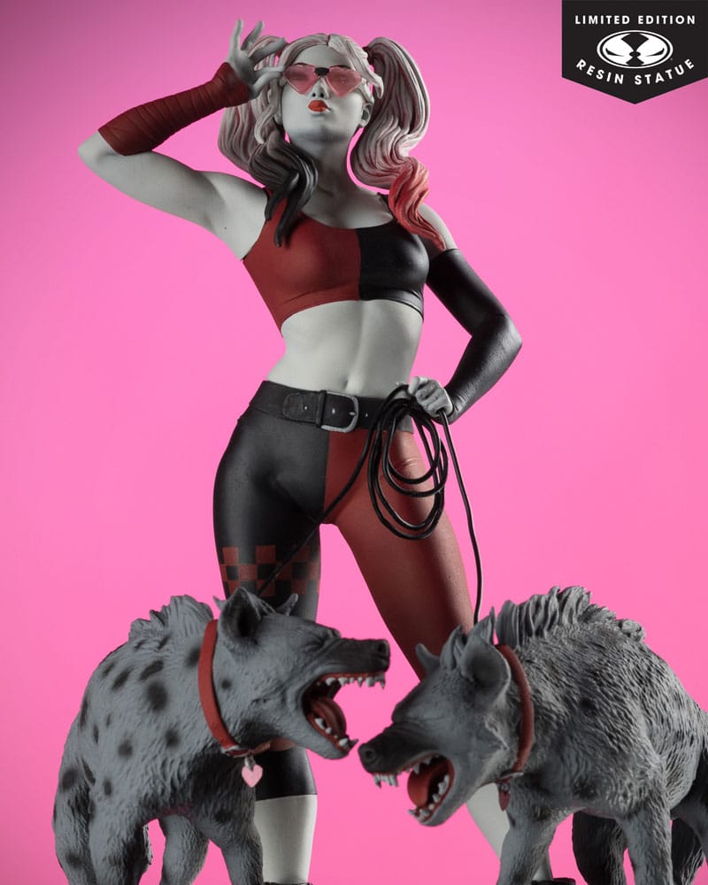 DC Direct Harley Quinn: Red, White & Black Statue 1/10 Harley Quinn by Jenny Frison 19 cm - Versand: 5-7 Tage nach Bestellung