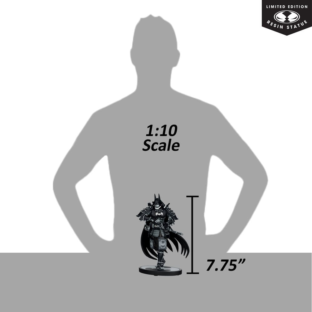 DC Direct Batman Black & White Statue 1/10 Batman Ninja 20 cm - Versand: 7 Tage nach Bestellung