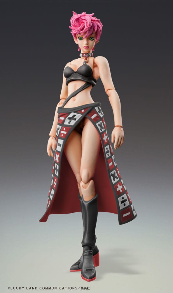 JoJo's Bizarre Adventure Part 5 Super Action Actionfigur Trish Una Black Ver. 15 cm    - Preorder - ETA: 25.01.2026