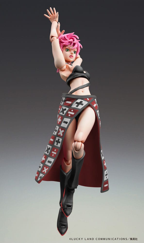 JoJo's Bizarre Adventure Part 5 Super Action Actionfigur Trish Una Black Ver. 15 cm    - Preorder - ETA: 25.01.2026