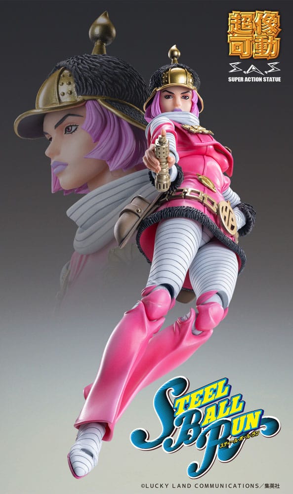 JoJo's Bizarre Adventure Part 7: Steel Ball Run Super Action Actionfigur Chozokado (Hot Pants) 16 cm  - Preorder - ETA: 25.08.2026
