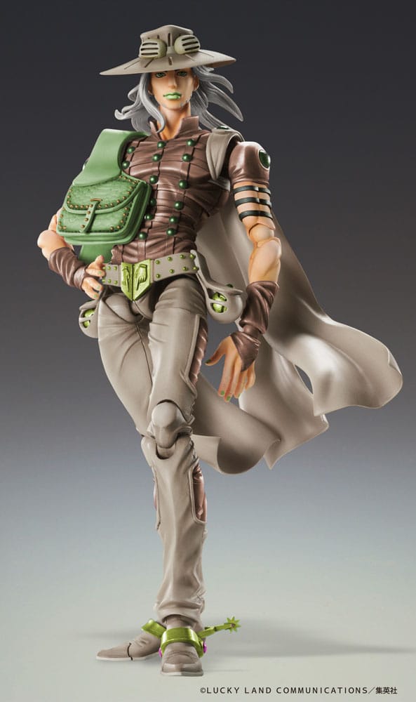 JoJo's Bizarre Adventure Part7 Steel Ball Run Super Action Actionfigur Chozokado Gyro Zeppeli Third 16 cm   - Preorder - ETA: 10.01.2026