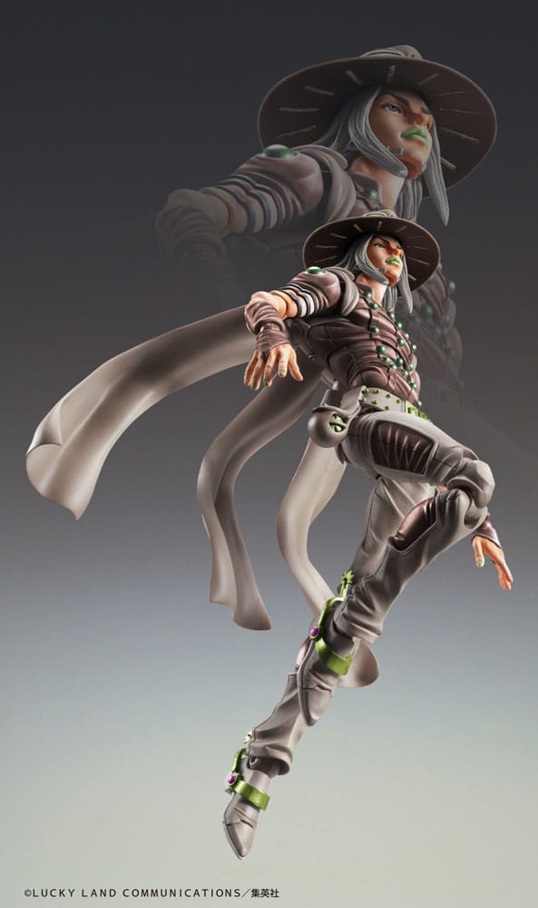 JoJo's Bizarre Adventure Part7 Steel Ball Run Super Action Actionfigur Chozokado Gyro Zeppeli Third 16 cm   - Preorder - ETA: 10.01.2026