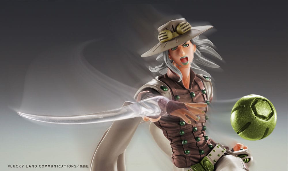 JoJo's Bizarre Adventure Part7 Steel Ball Run Super Action Actionfigur Chozokado Gyro Zeppeli Third 16 cm   - Preorder - ETA: 10.01.2026
