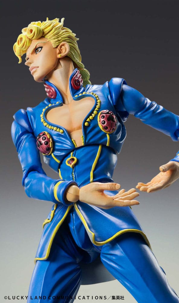 JoJo's Bizarre Adventure Part 5: Golden Wind Actionfigur Chozokado Giorno Giovanna Second 15 cm  - Preorder - ETA: 25.03.2026