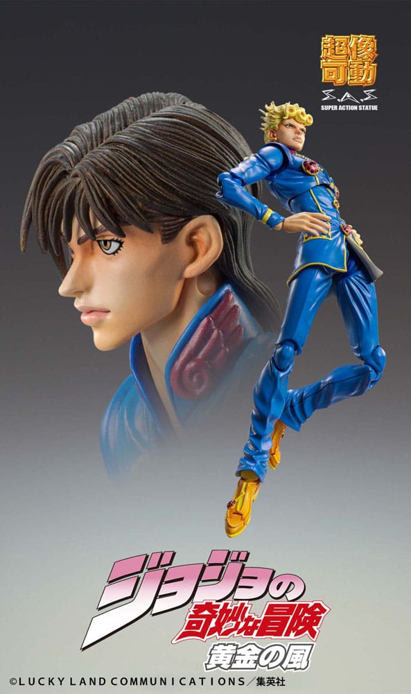 JoJo's Bizarre Adventure Part 5: Golden Wind Actionfigur Chozokado Giorno Giovanna Second 15 cm  - Preorder - ETA: 25.03.2026