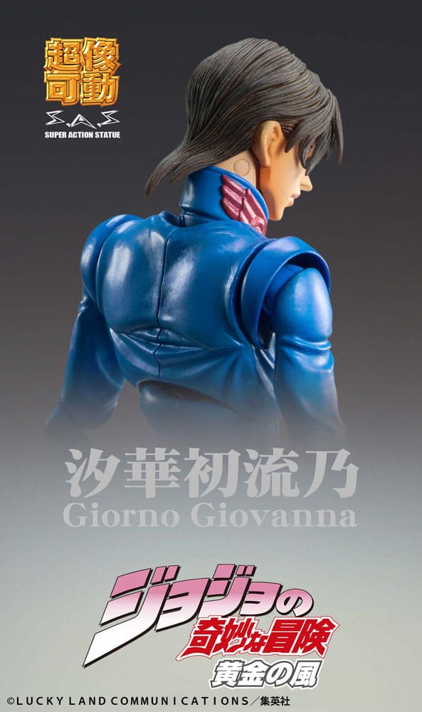 JoJo's Bizarre Adventure Part 5: Golden Wind Actionfigur Chozokado Giorno Giovanna Second 15 cm  - Preorder - ETA: 25.03.2026