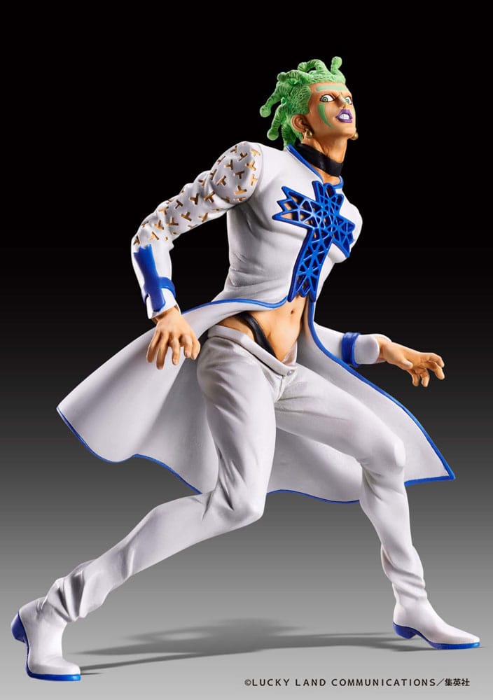 JoJo's Bizarre Adventure Part 5 Golden Wind Statue Legend PVC Statue Cioccolata 17 cm  - Versand: 5-7 Tage nach Bestellung