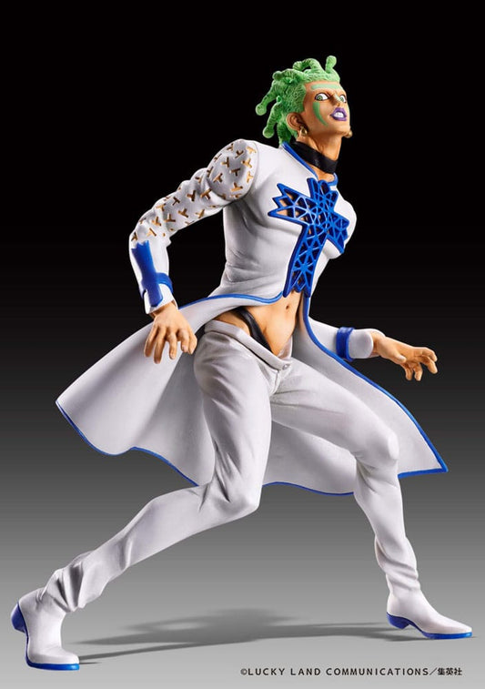 JoJo's Bizarre Adventure Part 5 Golden Wind Statue Legend PVC Statue Cioccolata 17 cm  - Versand: 5-7 Tage nach Bestellung
