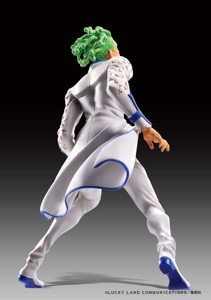 JoJo's Bizarre Adventure Part 5 Golden Wind Statue Legend PVC Statue Cioccolata 17 cm  - Versand: 5-7 Tage nach Bestellung
