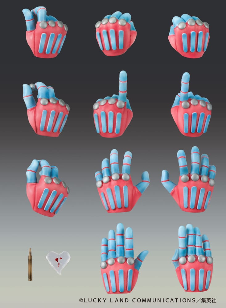 JoJo's Bizarre Adventure Part4 Super Action Actionfigur Chozokado Big (Crazy Diamond) 22 cm  - Versand: 5-7 Tage nach Bestellung