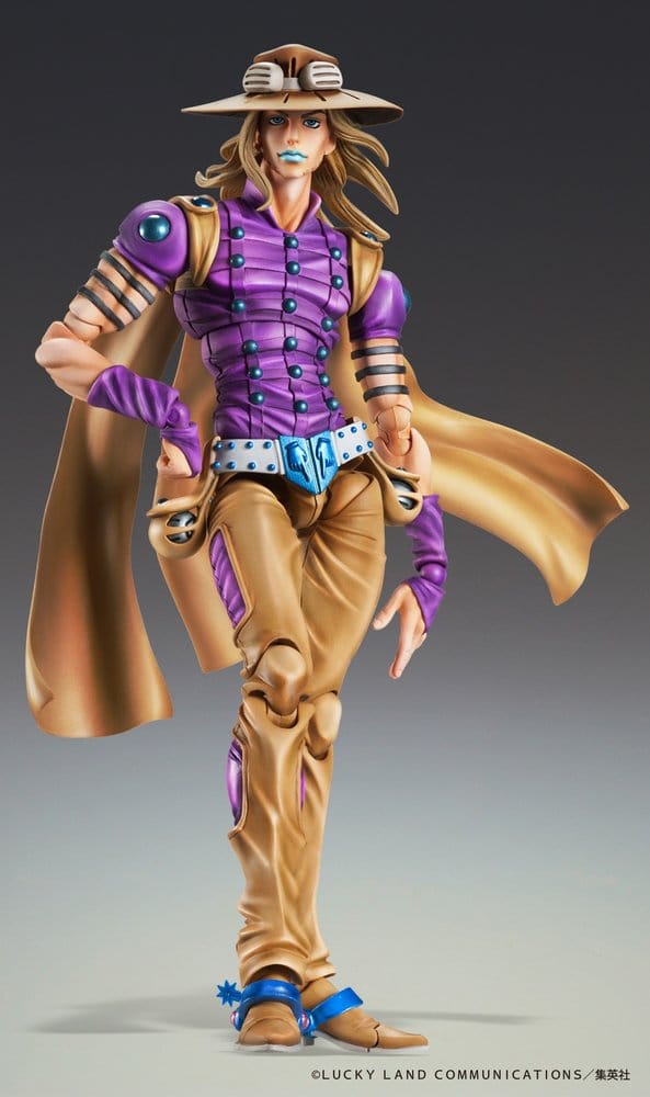 JoJo's Bizarre Adventure Part 7: Steel Ball Run Super Action Actionfigur Chozokado Gyro Zeppeli Ver.1.5 16 cm  - Preorder - ETA: 25.10.2026