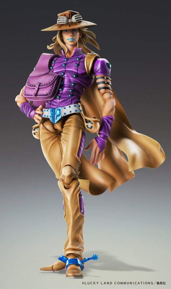 JoJo's Bizarre Adventure Part 7: Steel Ball Run Super Action Actionfigur Chozokado Gyro Zeppeli Ver.1.5 16 cm  - Preorder - ETA: 25.10.2026