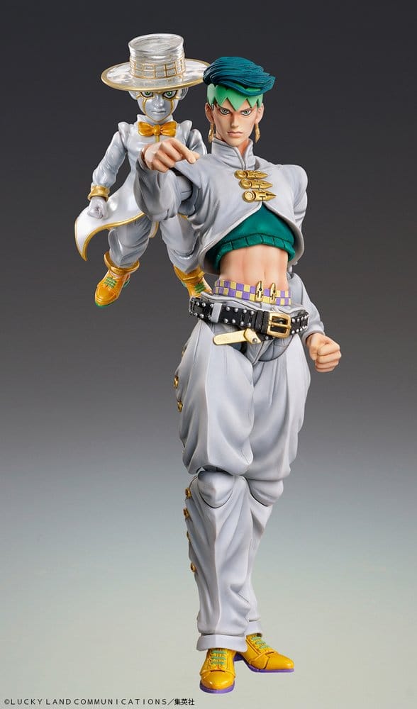 JoJo's Bizarre Adventure: Diamond Is Unbreakable Action Actionfigur Chozokado Rohan Kishibe & Heaven's Door (Rerelease) 15 cm - Preorder - ETA: 26.10.2026