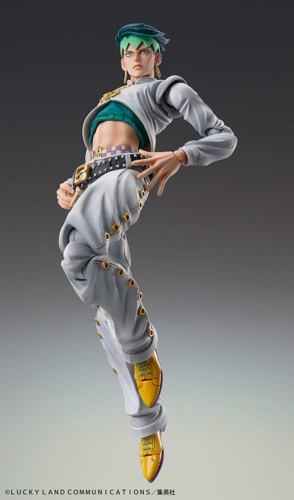 JoJo's Bizarre Adventure: Diamond Is Unbreakable Action Actionfigur Chozokado Rohan Kishibe & Heaven's Door (Rerelease) 15 cm - Preorder - ETA: 26.10.2026