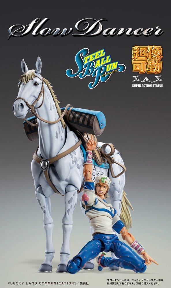 JoJo's Bizarre Adventure Part 7: Steel Ball Run Chozokado Super Action Actionfigur Slow Dancer 21 cm  - Preorder - ETA: 25.11.2026
