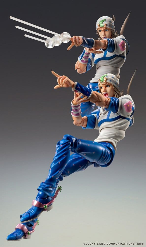 JoJo's Bizarre Adventure Part 7: Steel Ball Run Chozokado Super Action Actionfigur Johnny Joestar 15 cm  - Preorder - ETA: 25.11.2026